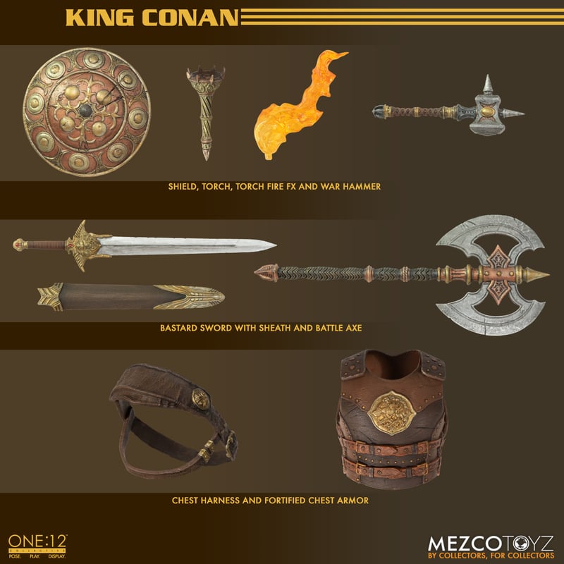 Mezco One:12 King Conan