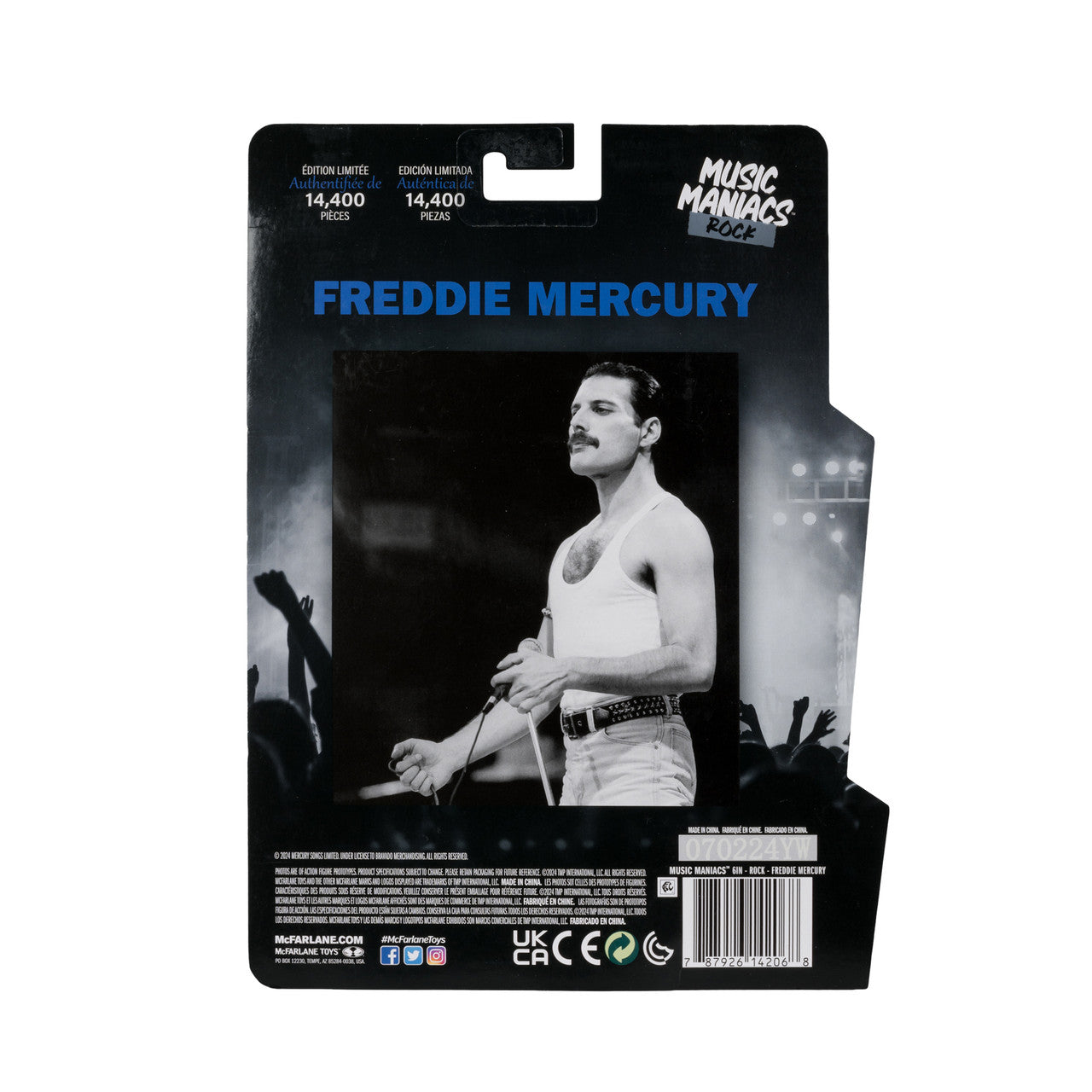 Music Maniacs Rock Posed Freddie Mercury 2do Pago
