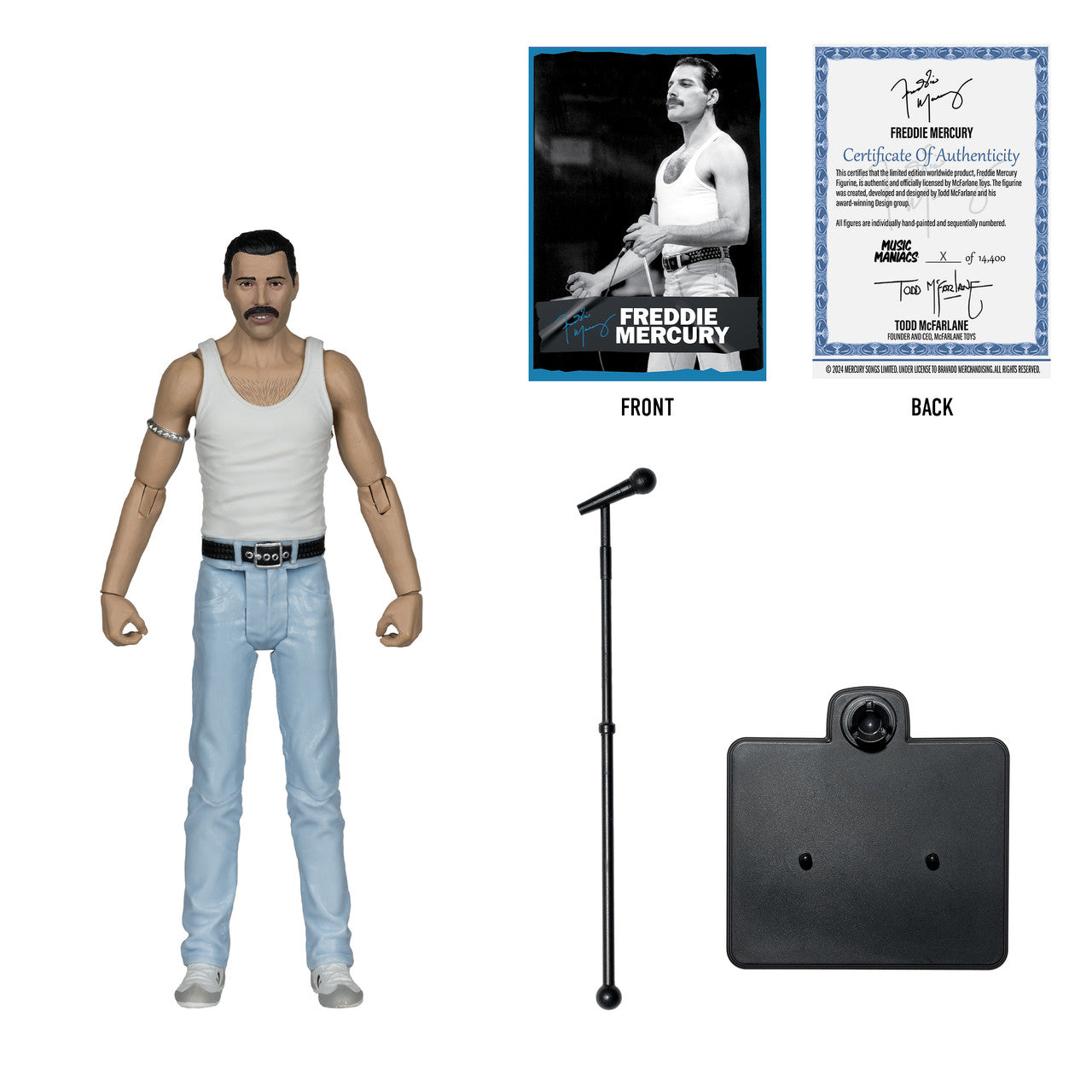 Music Maniacs Rock Posed Freddie Mercury 2do Pago