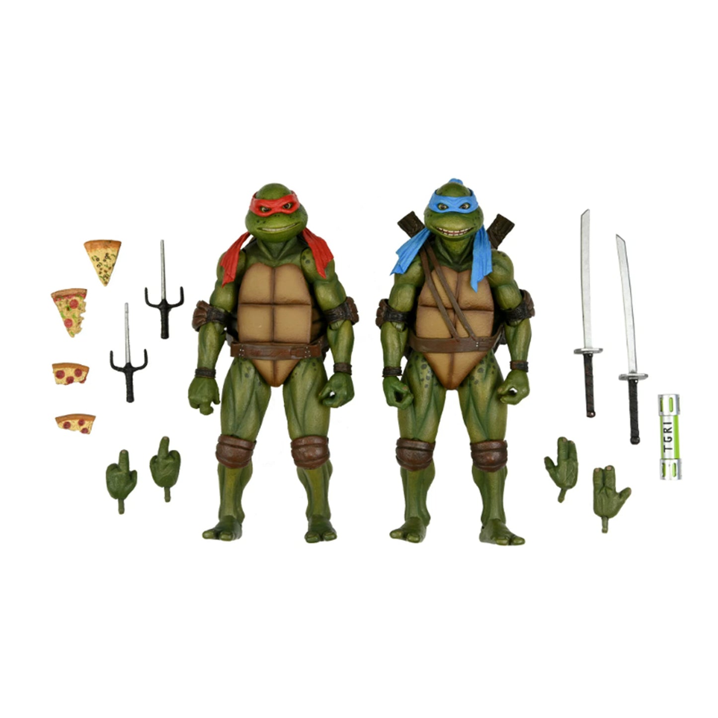 NECA TMNT 2 The Secret of The Ooze Leonardo/Raphael 2do Pago