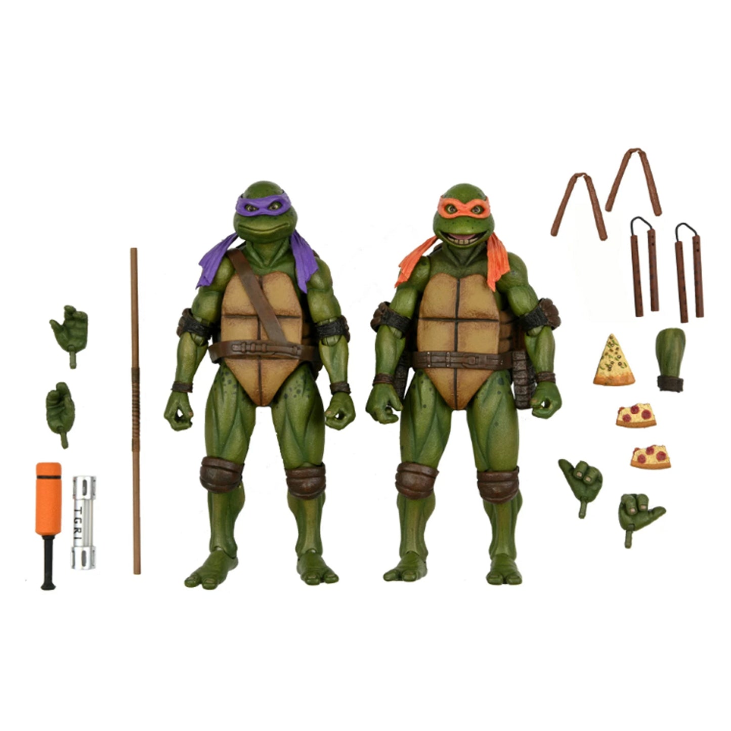 NECA TMNT 2 The Secret of The Ooze Donatello/Michelangelo 2do Pago