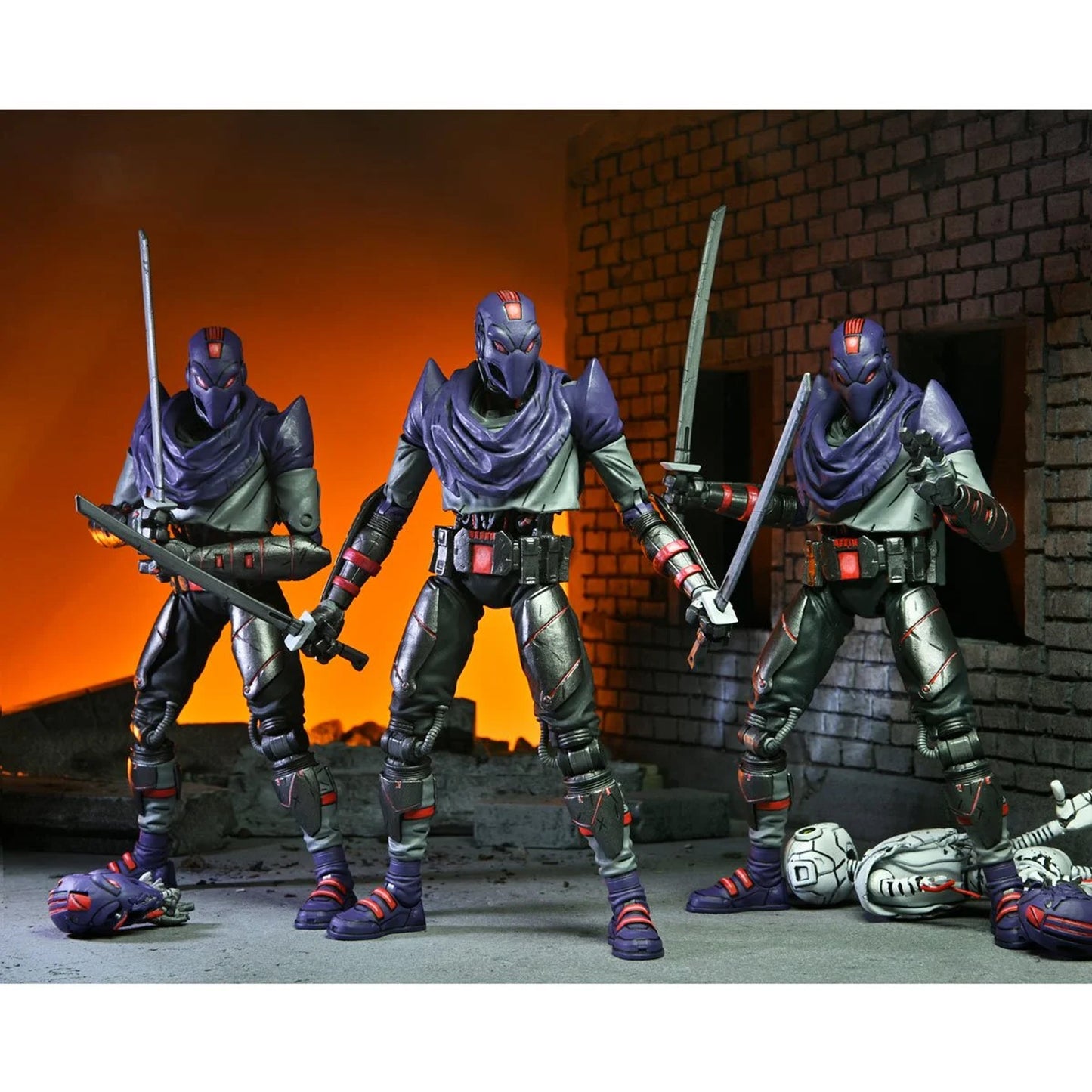 NECA TMNT The Last Ronin Ultimate Foot Bot
