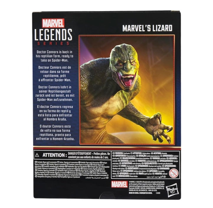 Marvel Legends Spider-Man No Way Home Lizard EXCLUSIVA
