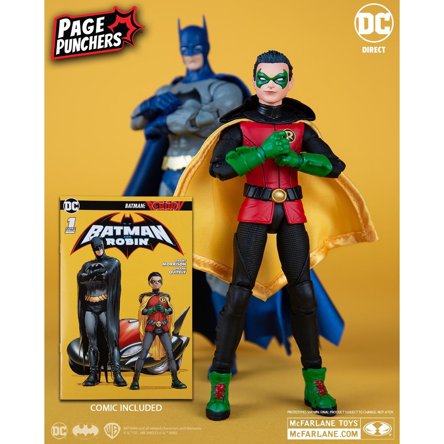 DC Direct Page Punchers Damian Wayne Robin