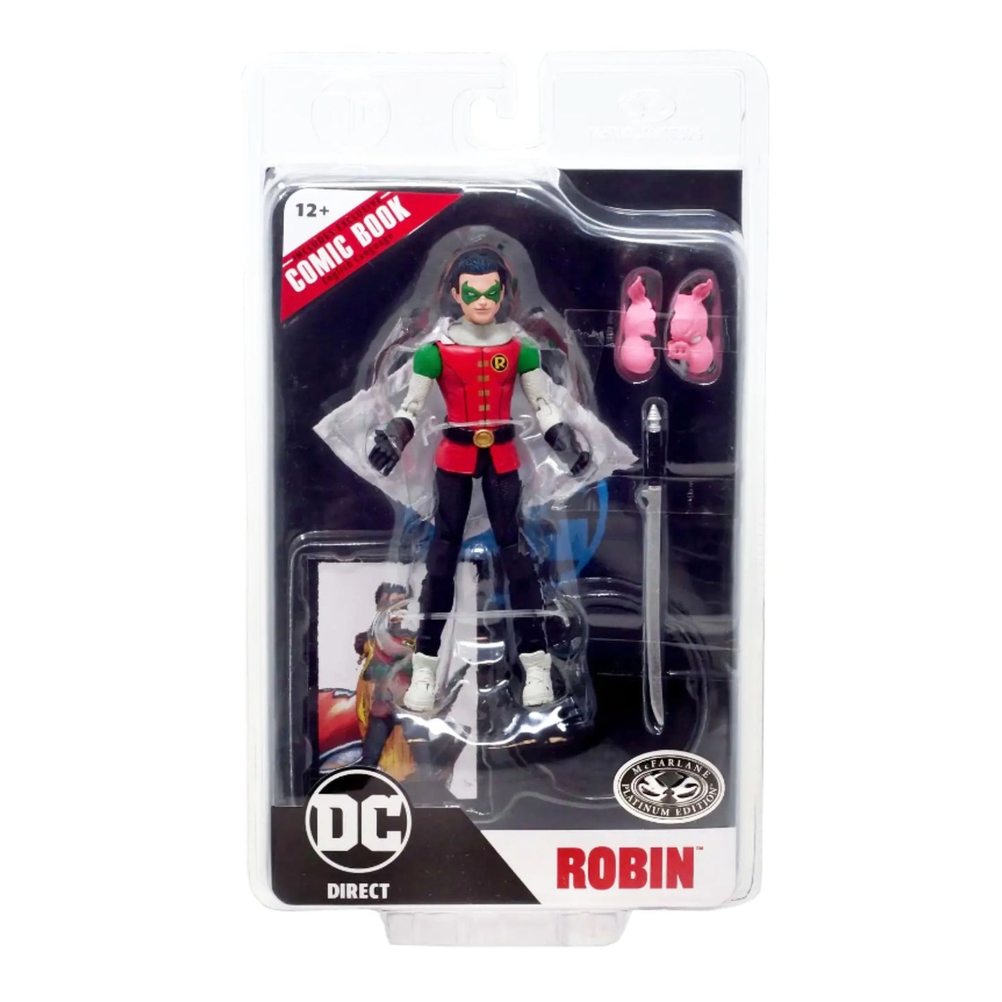 DC Direct Page Punchers Damian Wayne Robin PLATINUM