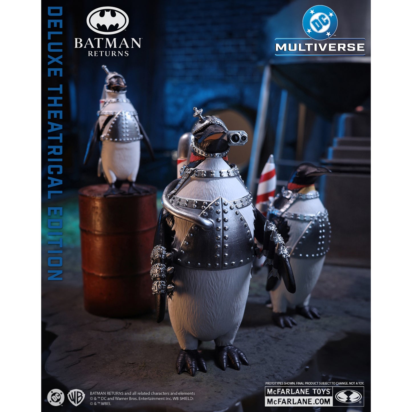 DC Multiverse Theatrical Edition (Batman Returns) Commando Penguins 3-Pack EXCLUSIVA
