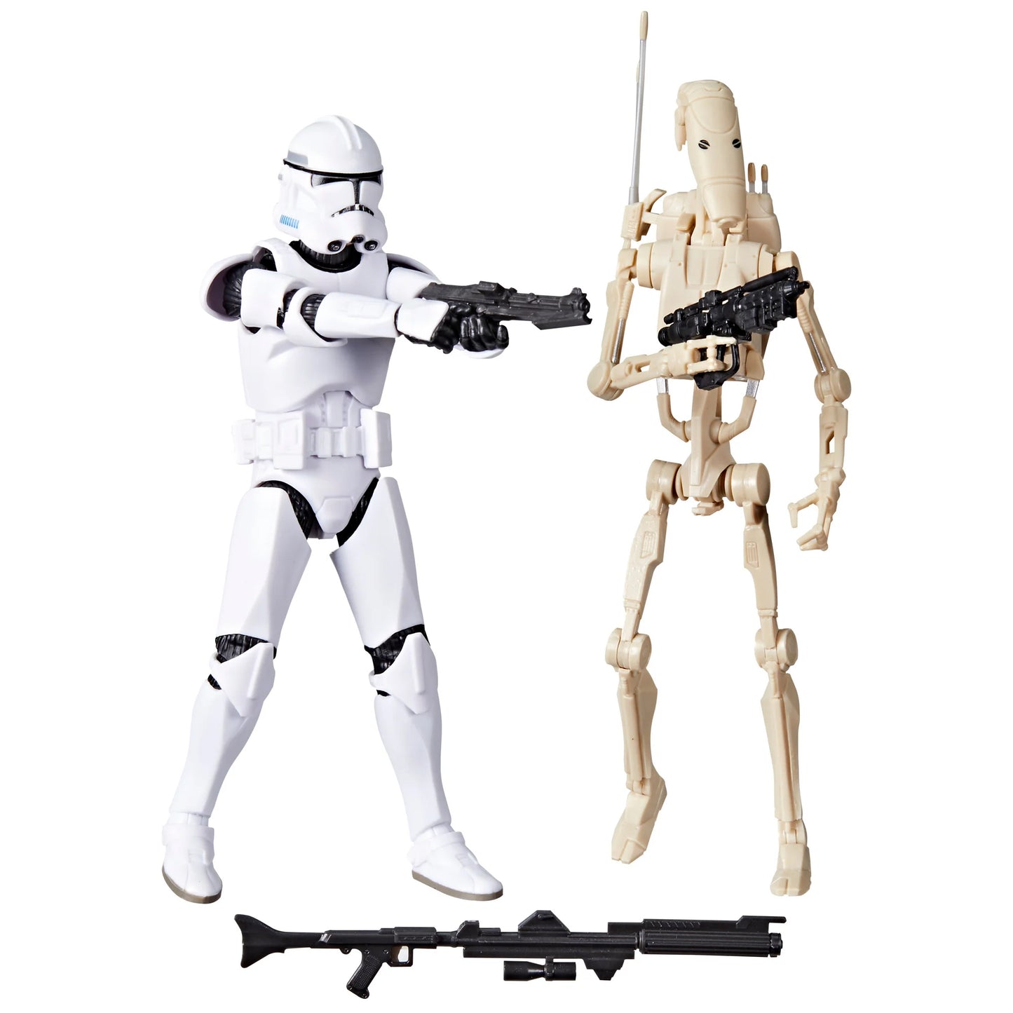 Star Wars The Black Series Phase II Clone Trooper & Battle Droid 2 Pack 2do Pago