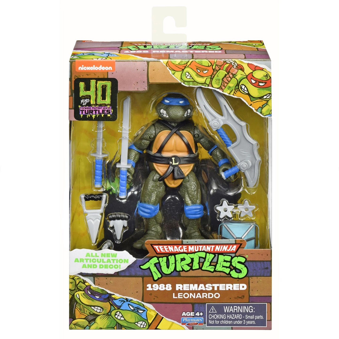 Playmates TMNT REMASTERED Set de 4 2do Pago