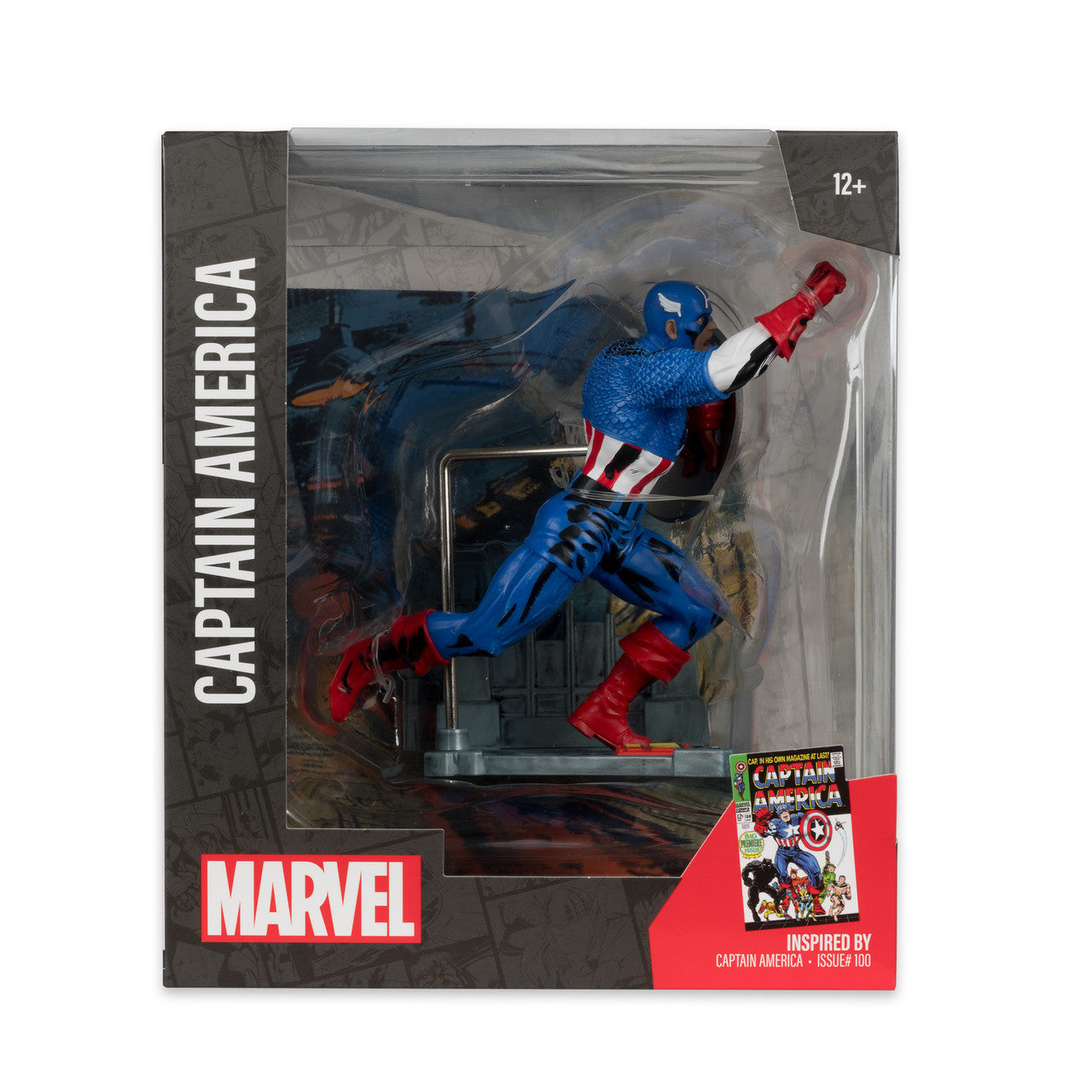 McFarlane Toys - Marvel Captain America 1:10 (Captain America #100) 2do Pago
