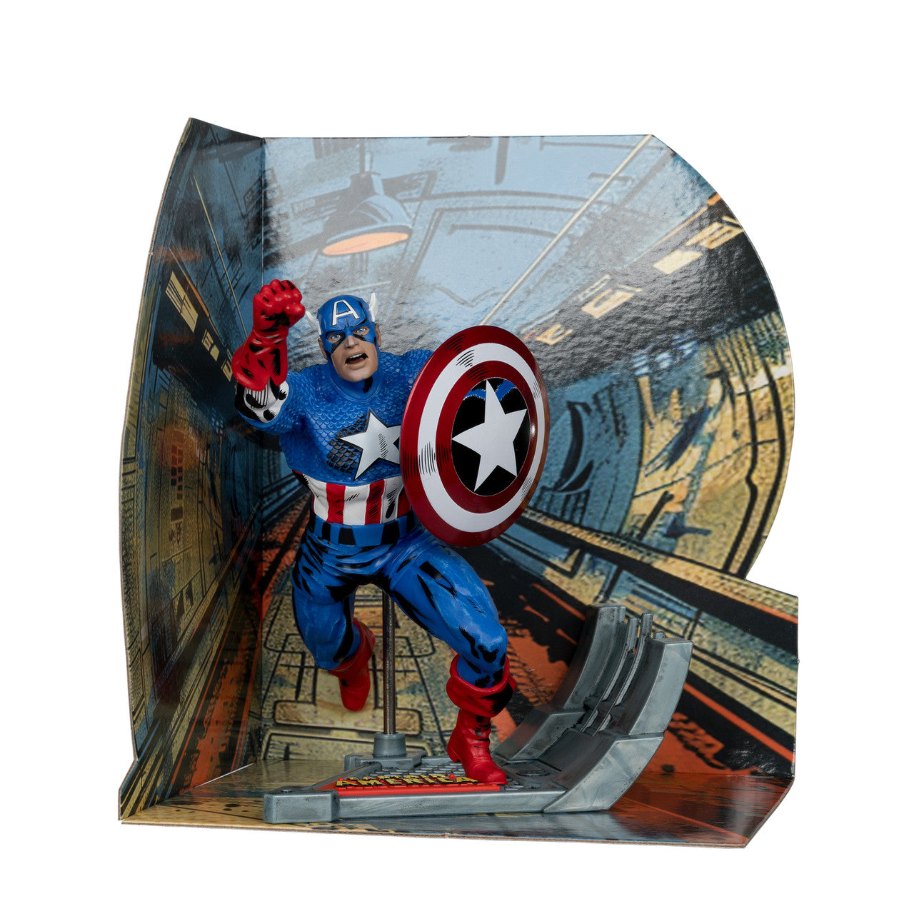 McFarlane Toys - Marvel Captain America 1:10 (Captain America #100) 2do Pago