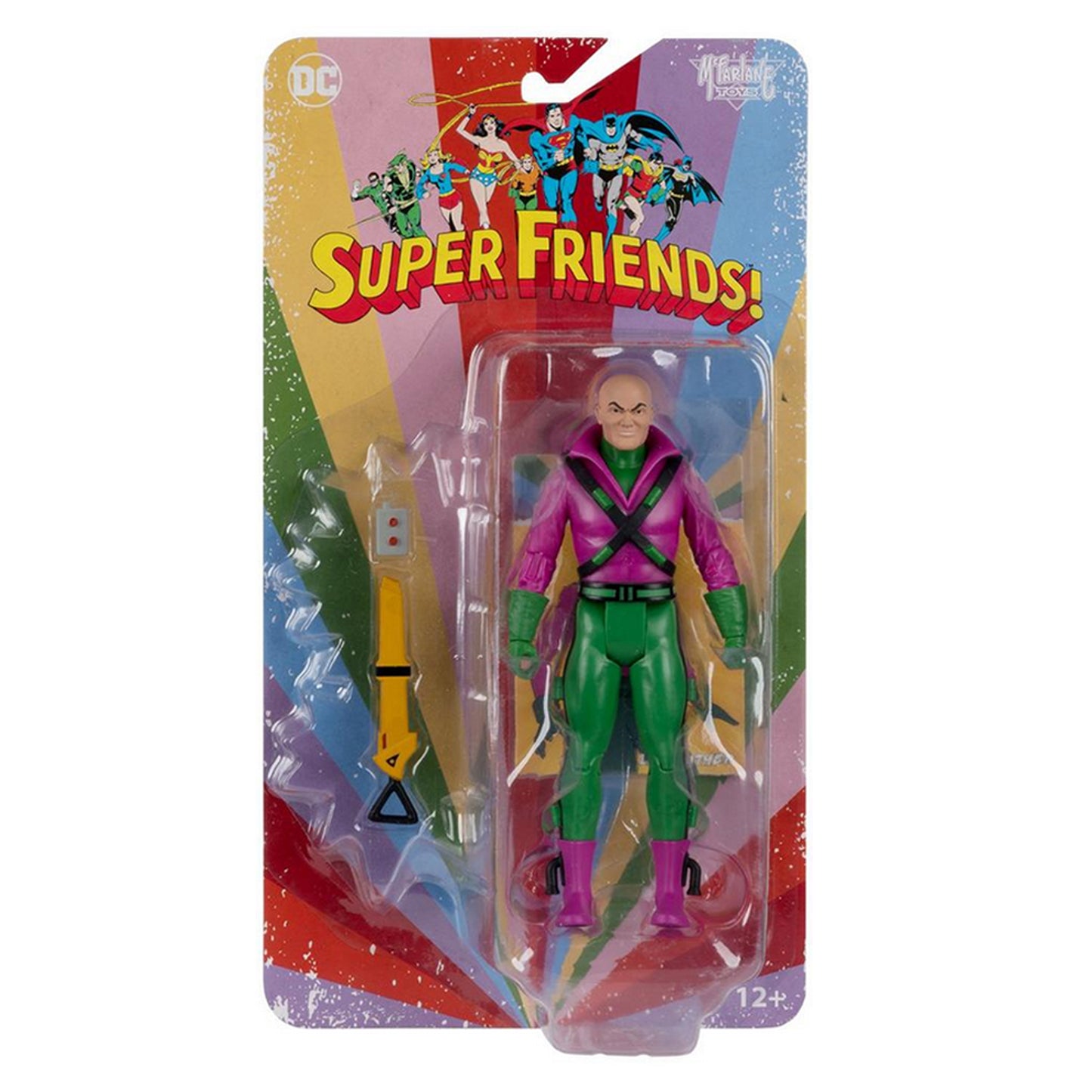 McFarlane Toys DC Super Friends Retro Wave (Batman/Green Lantern/Lex Luthor/Sinestro/Riddler)