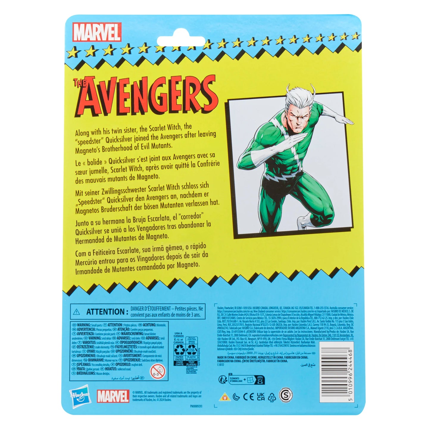 Marvel Legends Retro Quicksilver 2do Pago