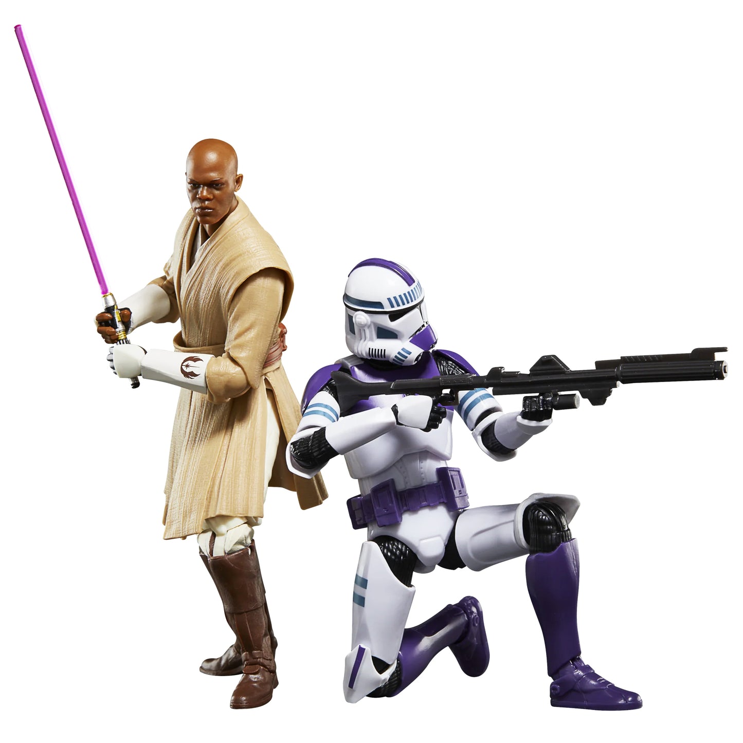 Star Wars The Black Series Mace Windu & 187 Legion Clone Trooper EXCLUSIVA
