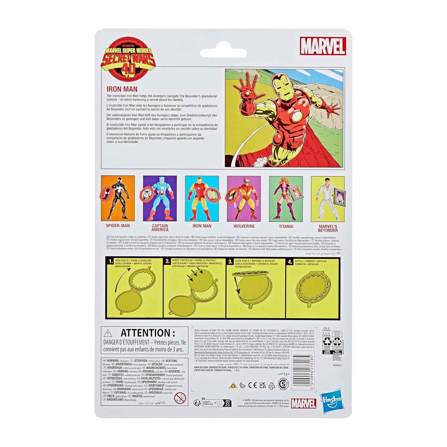 Marvel Legends Iron Man (Secret Wars Series)