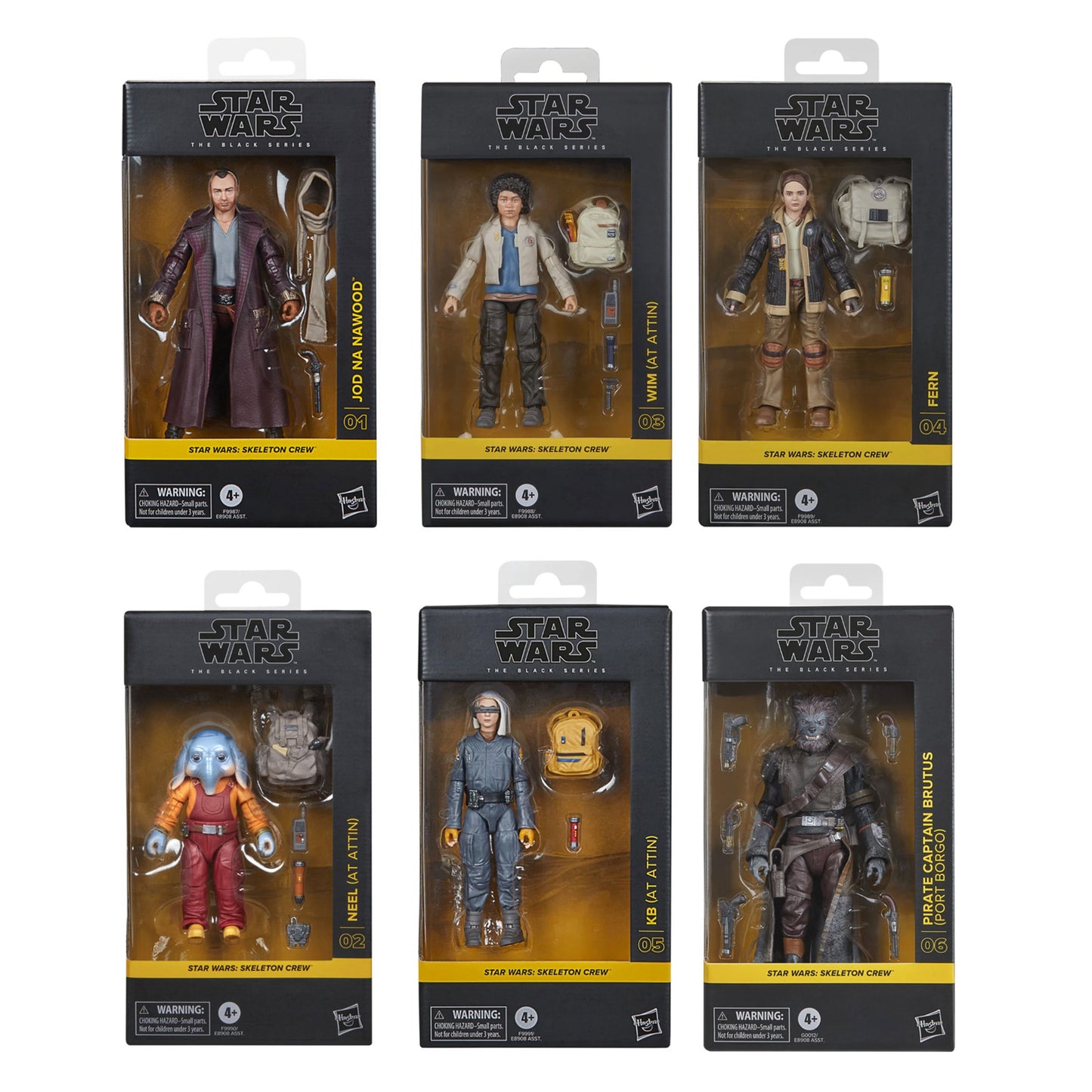 Star Wars The Black Series Skeleton Crew Wave 2do Pago
