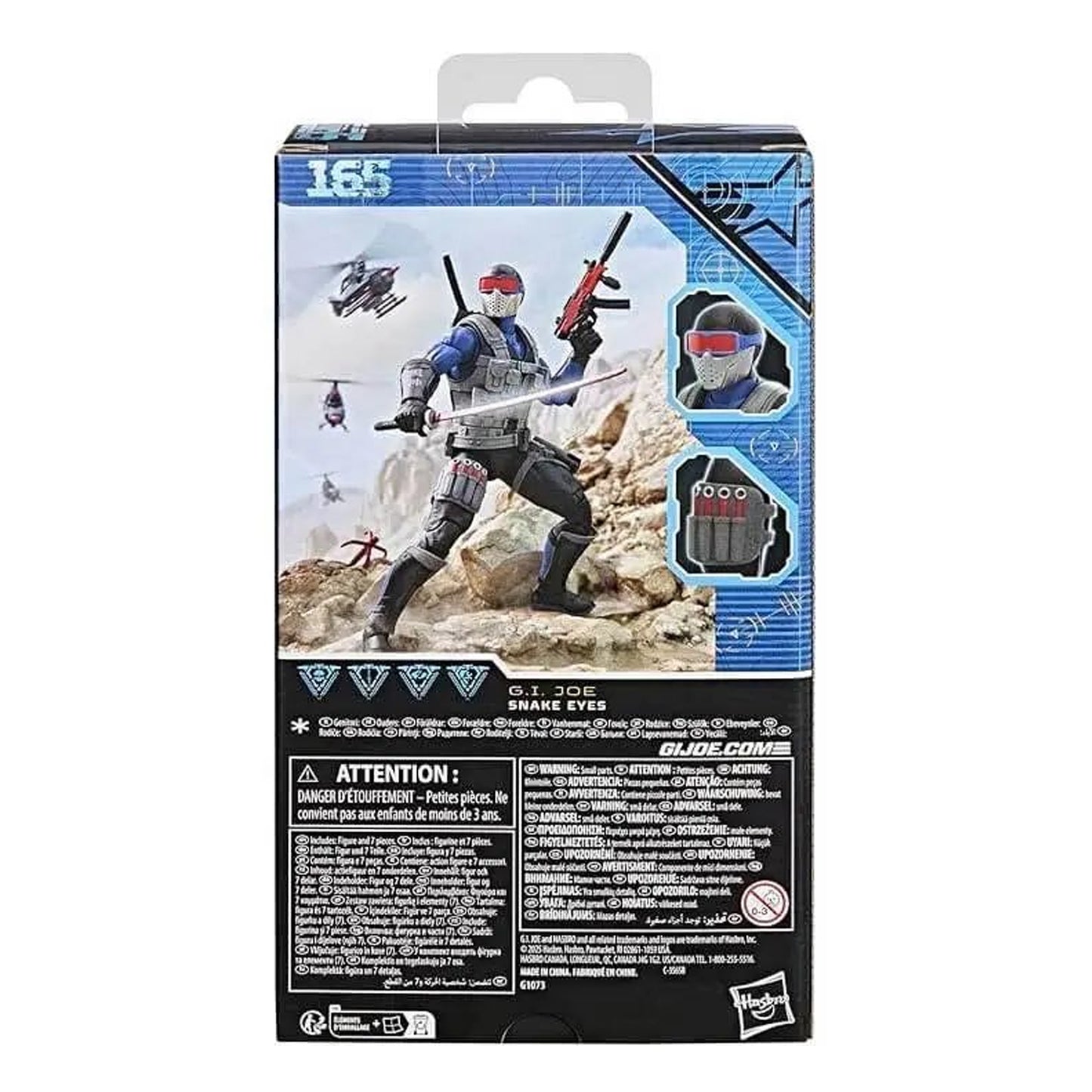 G.I. Joe Classified Series #165 Snake Eyes V4