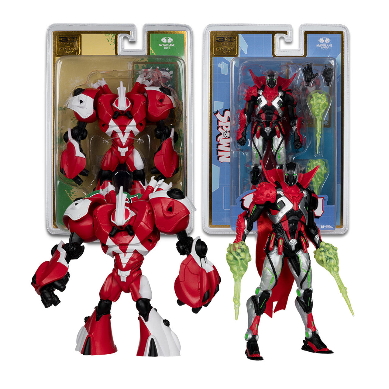 McFarlane The Deviant Rat City Spawn/Robot Wars Pack