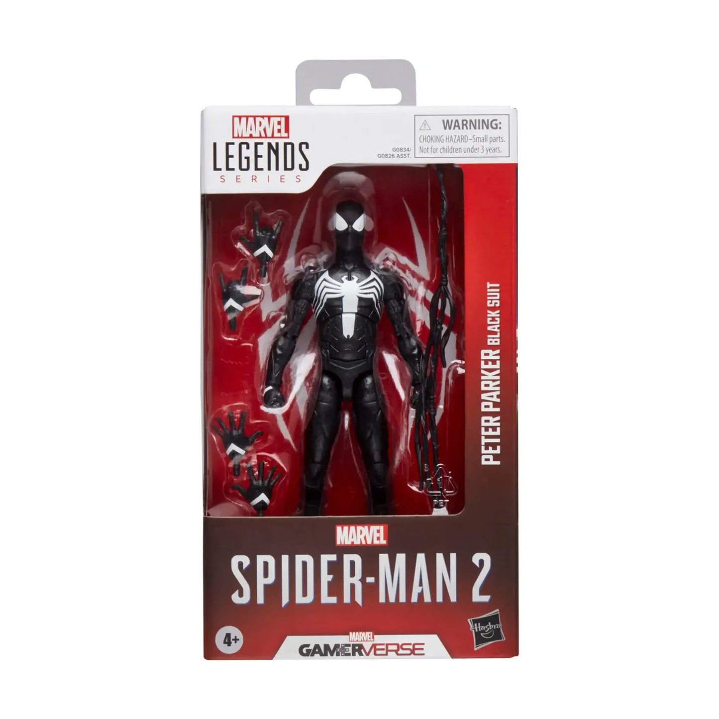 Marvel Legends Spider-Man 2 Peter Parker Black Suit
