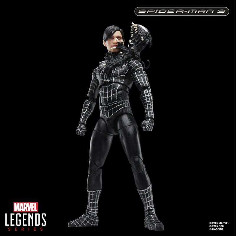 Marvel Legends Black Suit Spider-Man (Spider-Man 3)