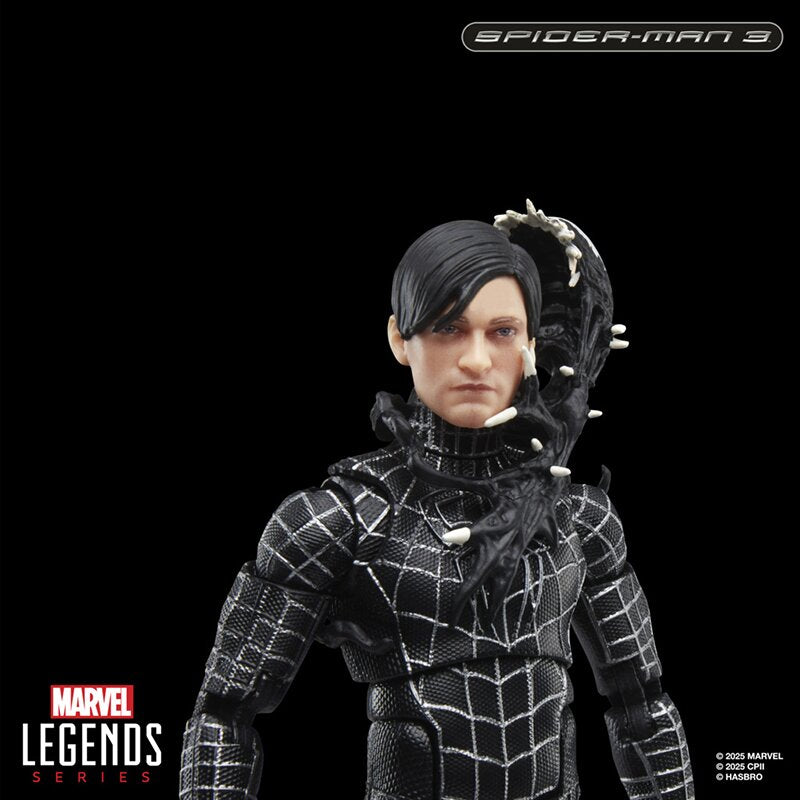 Marvel Legends Black Suit Spider-Man (Spider-Man 3)