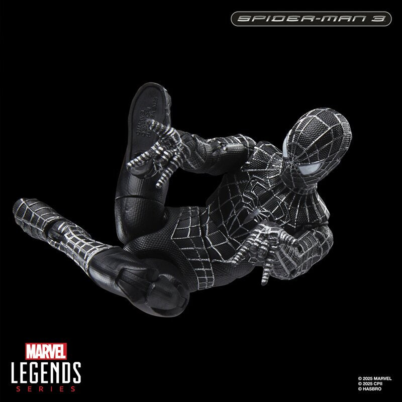 Marvel Legends Black Suit Spider-Man (Spider-Man 3)