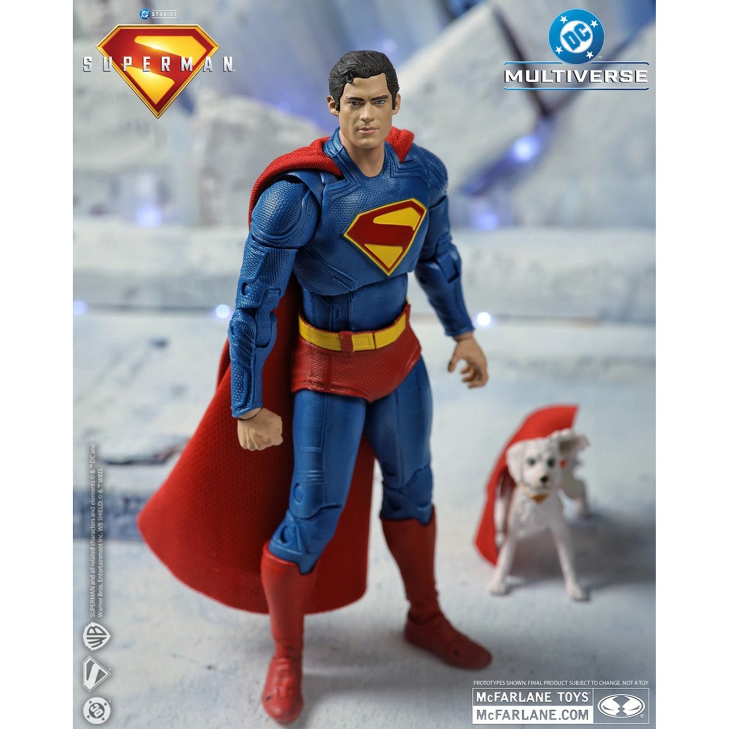 DC Multiverse Deluxe Theatrical Edition Superman w Krypto (Movie)