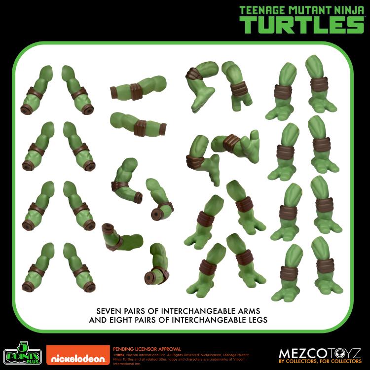 Mezco Teenage Mutant Ninja Turtles Deluxe Set 5 points