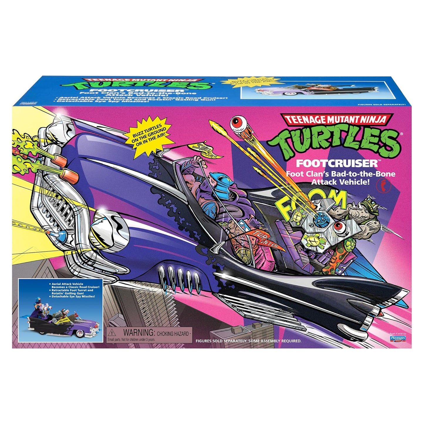 Teenage Mutant Ninja Turtles Classic Foot Cruiser EXCLUSIVA