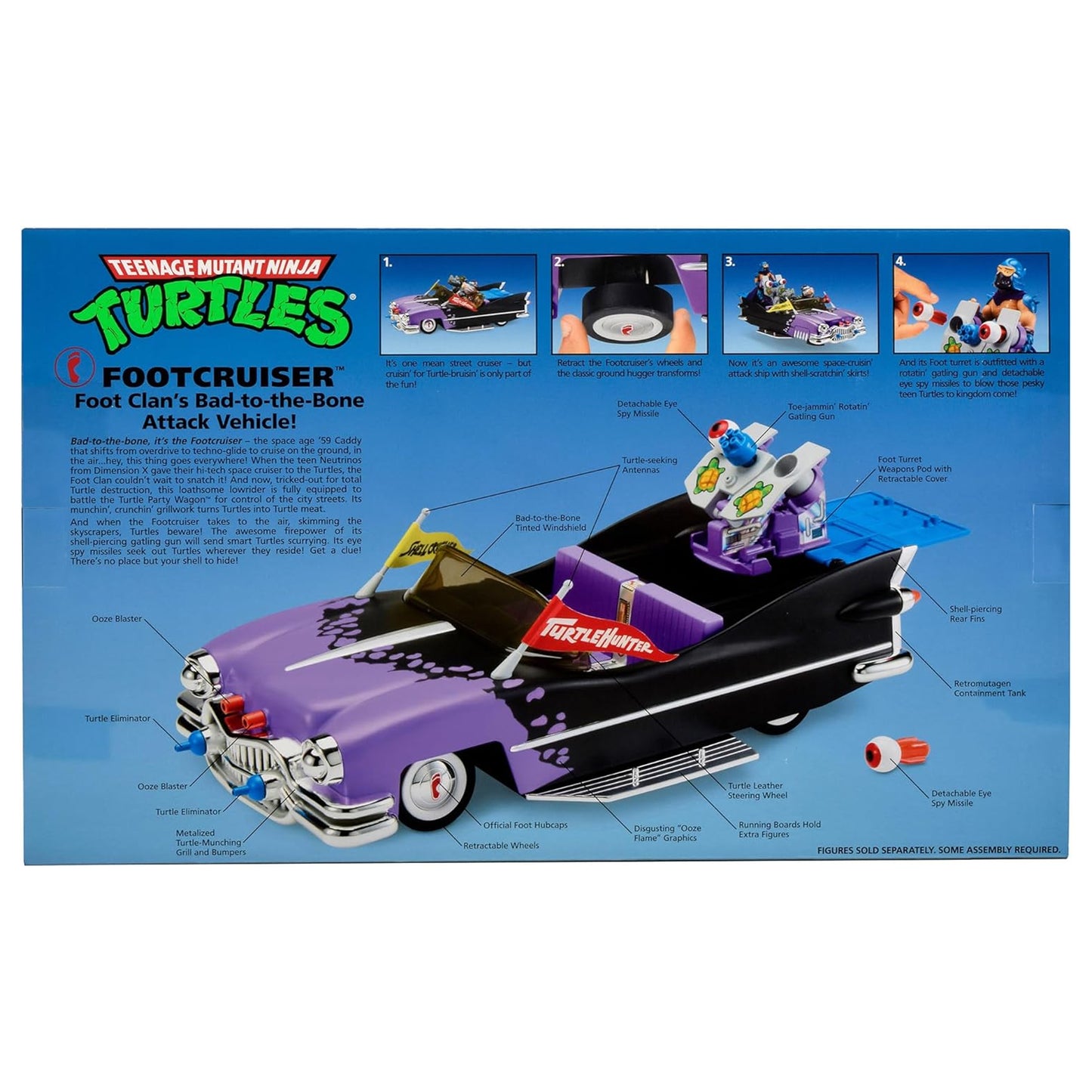 Teenage Mutant Ninja Turtles Classic Foot Cruiser EXCLUSIVA