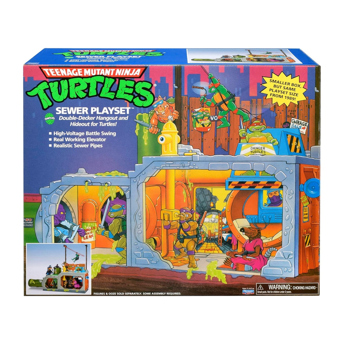 Teenage Mutant Ninja Turtles Classic Sewer Playset