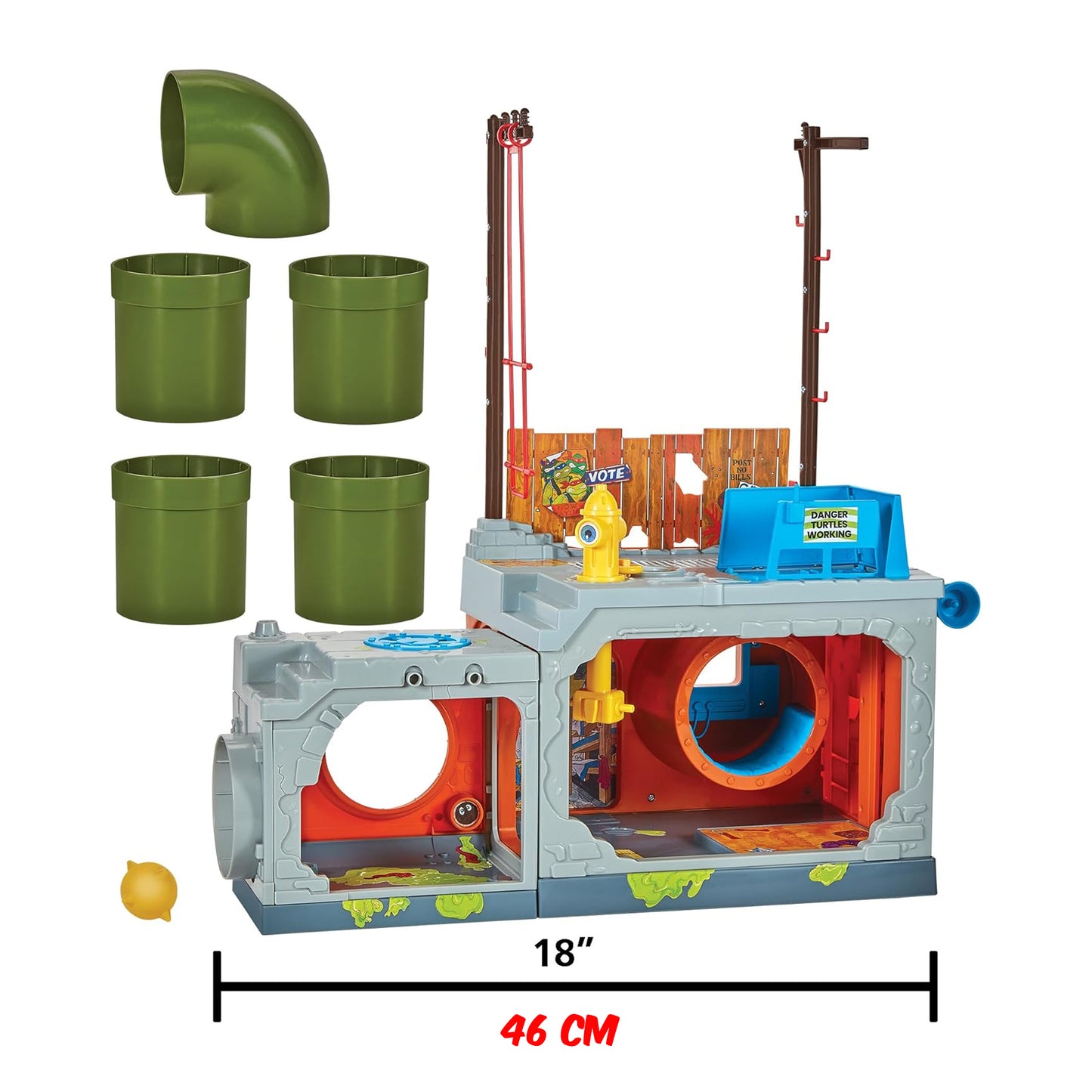 Teenage Mutant Ninja Turtles Classic Sewer Playset
