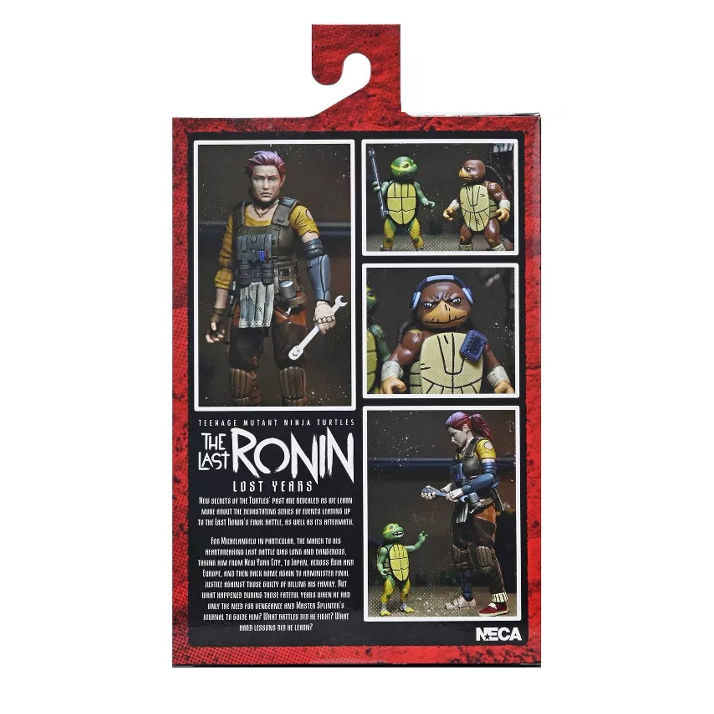 NECA Teenage Mutant Ninja Turtles The Last Ronin Grammy April con Yi & Moja