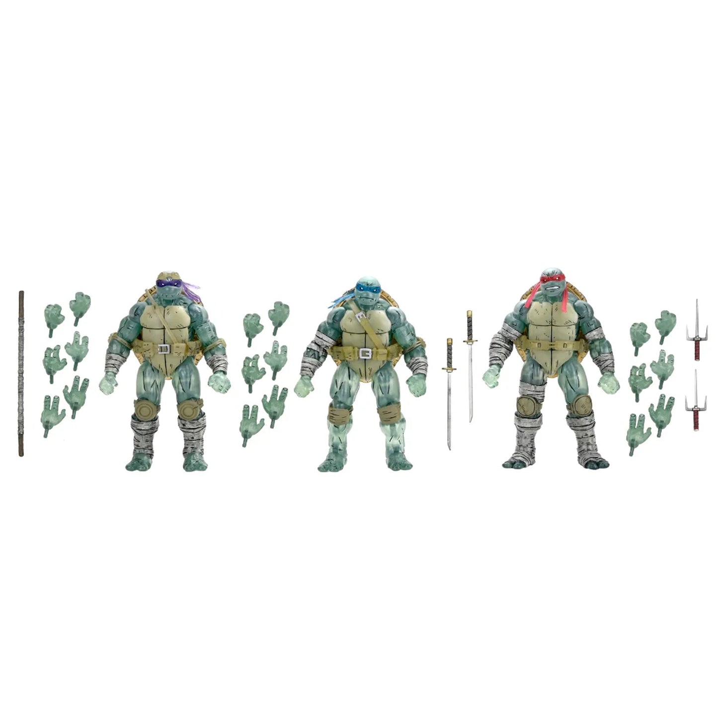 NECA Teenage Mutant Ninja Turtles The Last Ronin Ghost Brothers LIQUIDACION