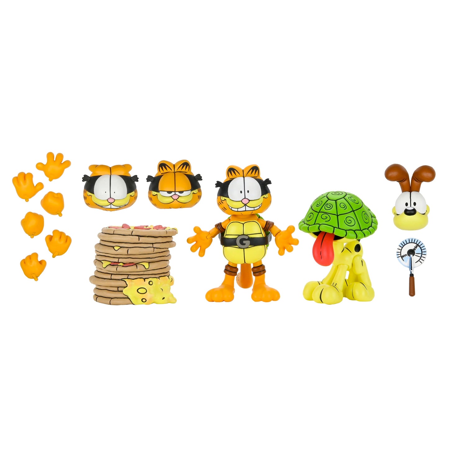 NECA TMNT Archie Comics x Garfield Ultimate Garfello w/ Odie