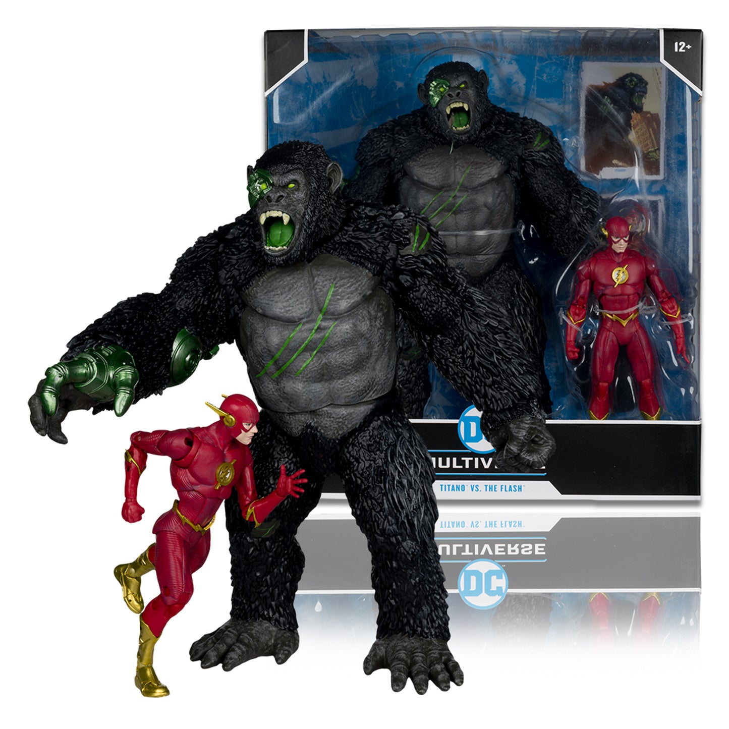 DC Multiverse Titano vs The Flash 2 Pack