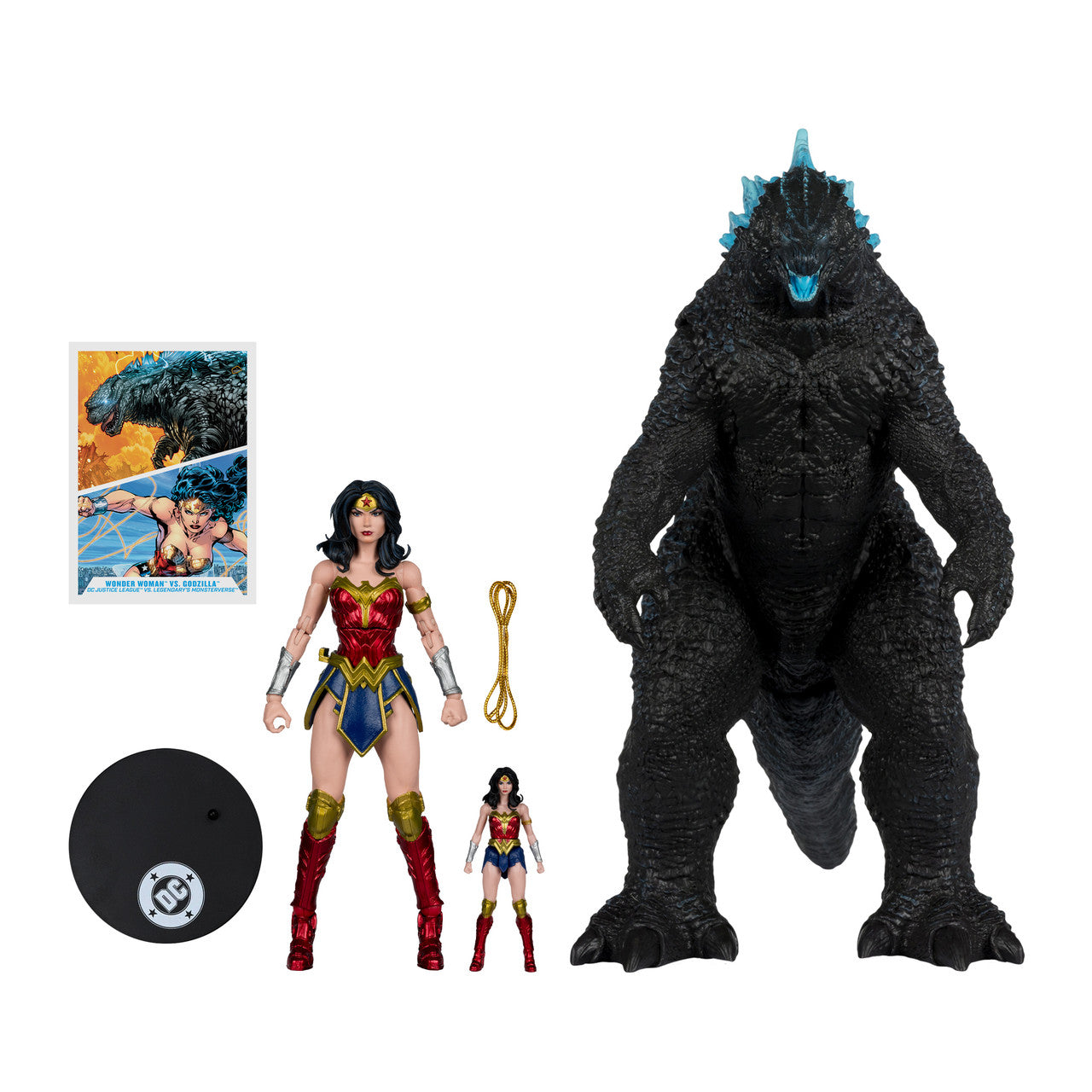DC Multiverse x Monsterverse Wonder Woman vs Godzilla