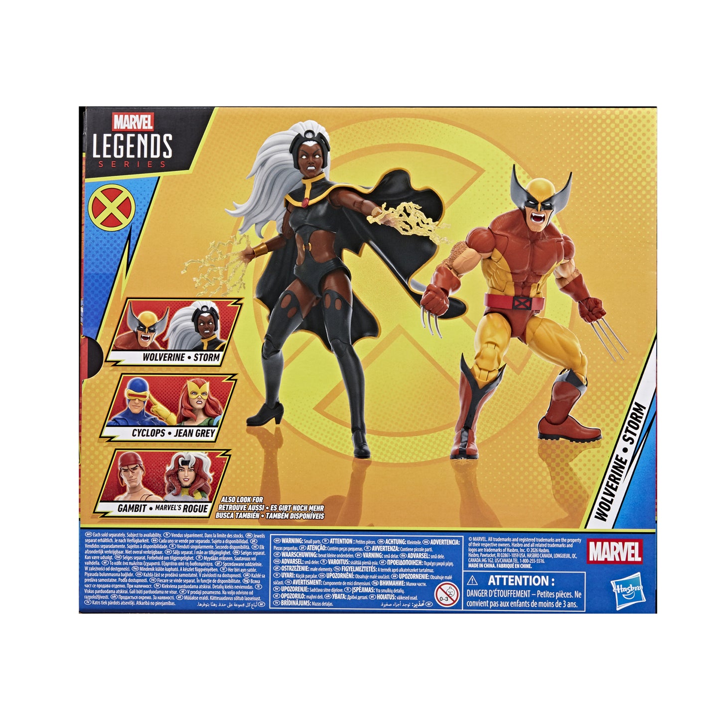 Marvel Legends X-Men 97 Storm & Wolverine EXCLUSIVA