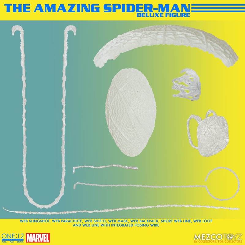 Mezco One:12 Amazing Spiderman Deluxe 2do Pago