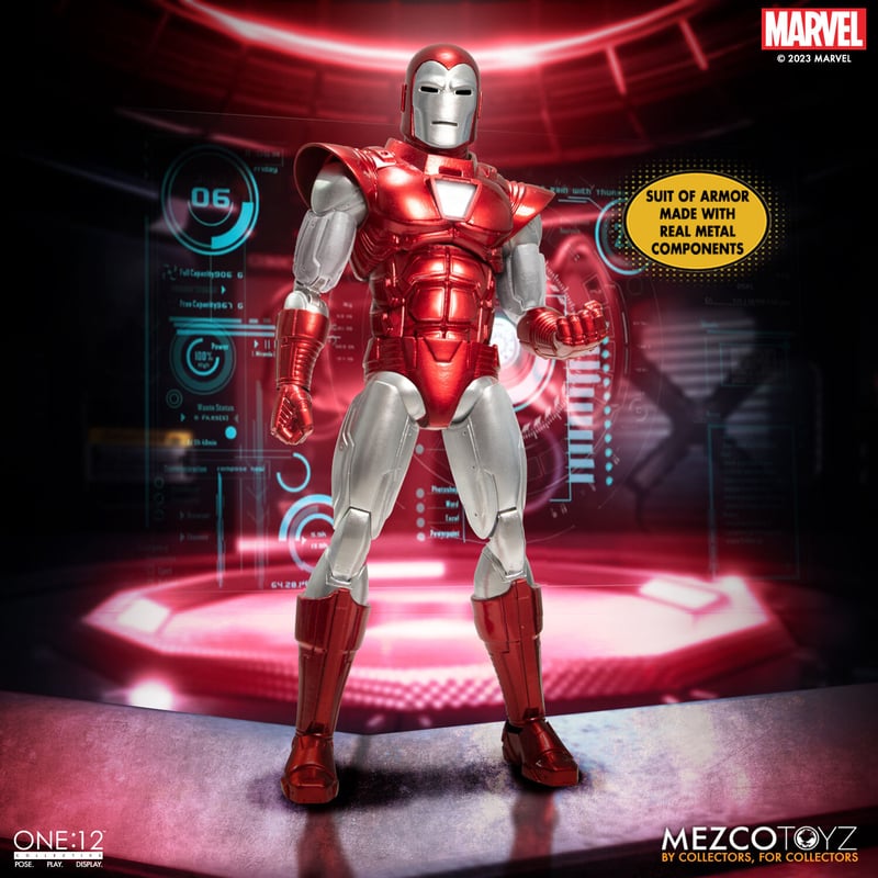 Mezco One:12 Silver Centurion