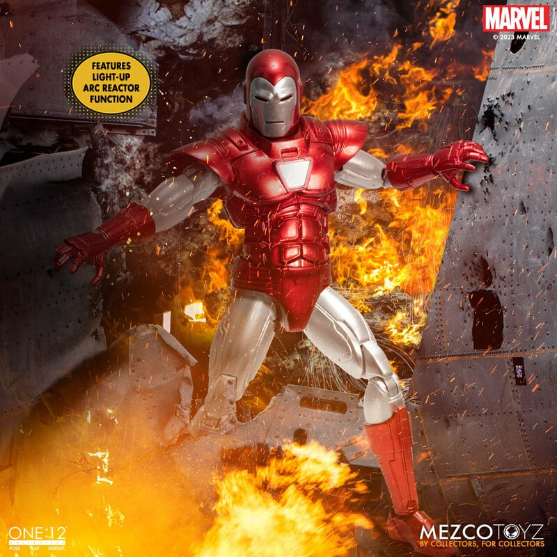 Mezco One:12 Silver Centurion