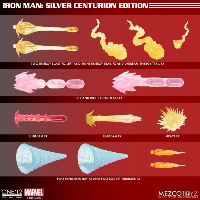 Mezco One:12 Silver Centurion