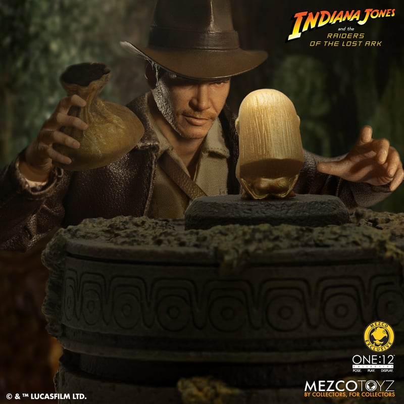 Mezco One:12 Indiana Jones (Temple Edition) EXCLUSIVA