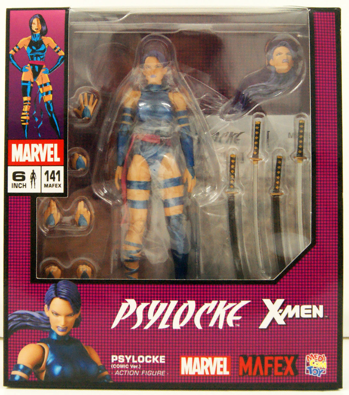 MAFEX N.141 X-Men Psylocke 2do Pago