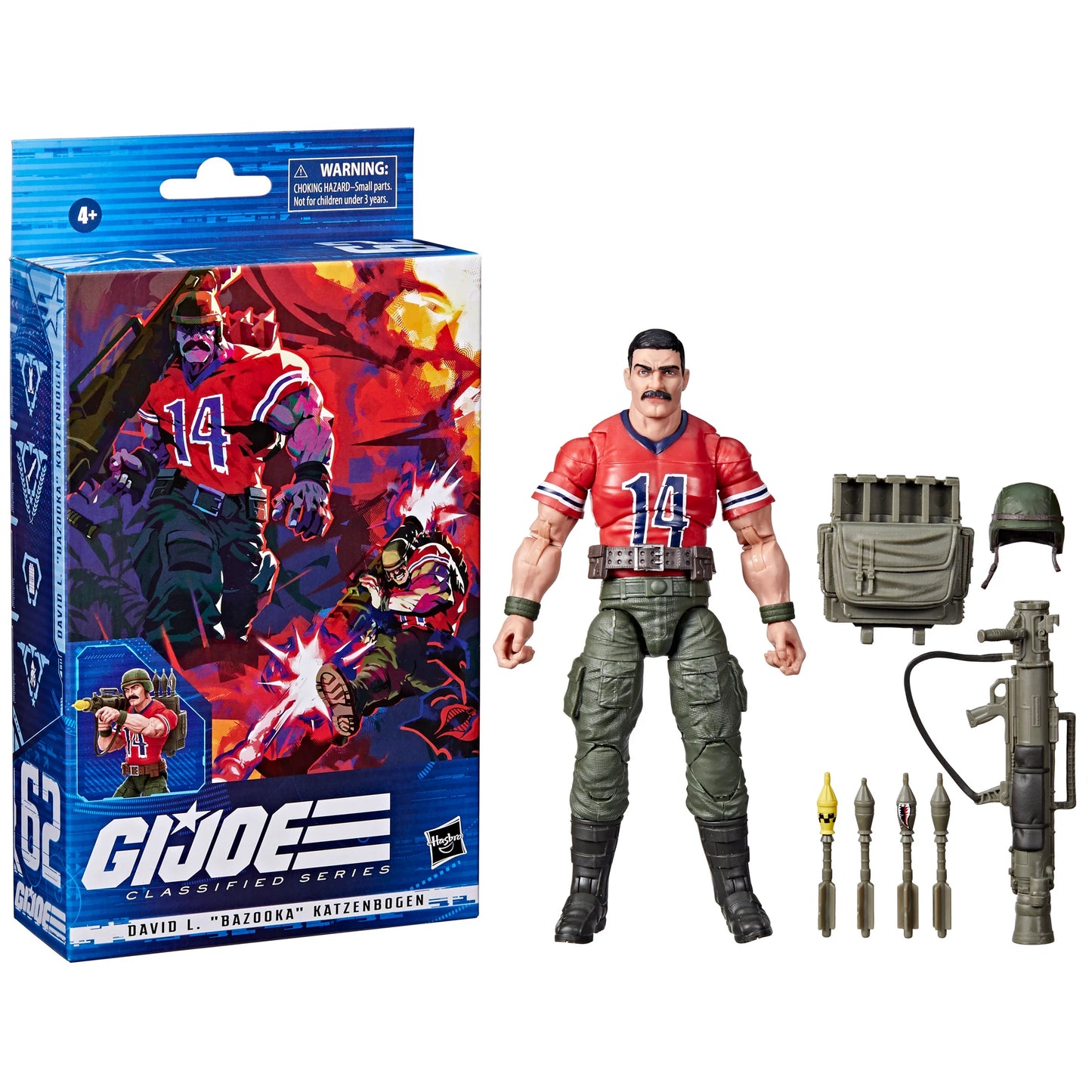 GI Joe Classified Series David L. Bazooka Katzenbogen 2do Pago