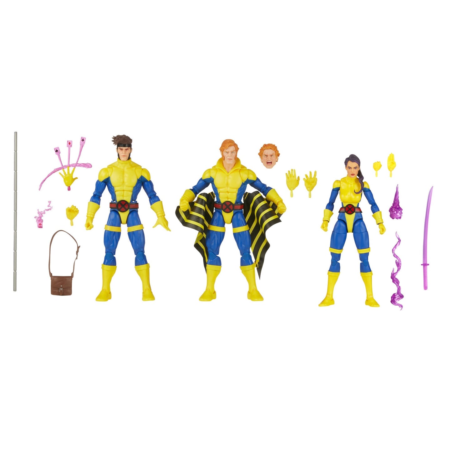 Marvel Legends X-Men 3 Pack Gambit/Banshee/Psylocke ENVIO