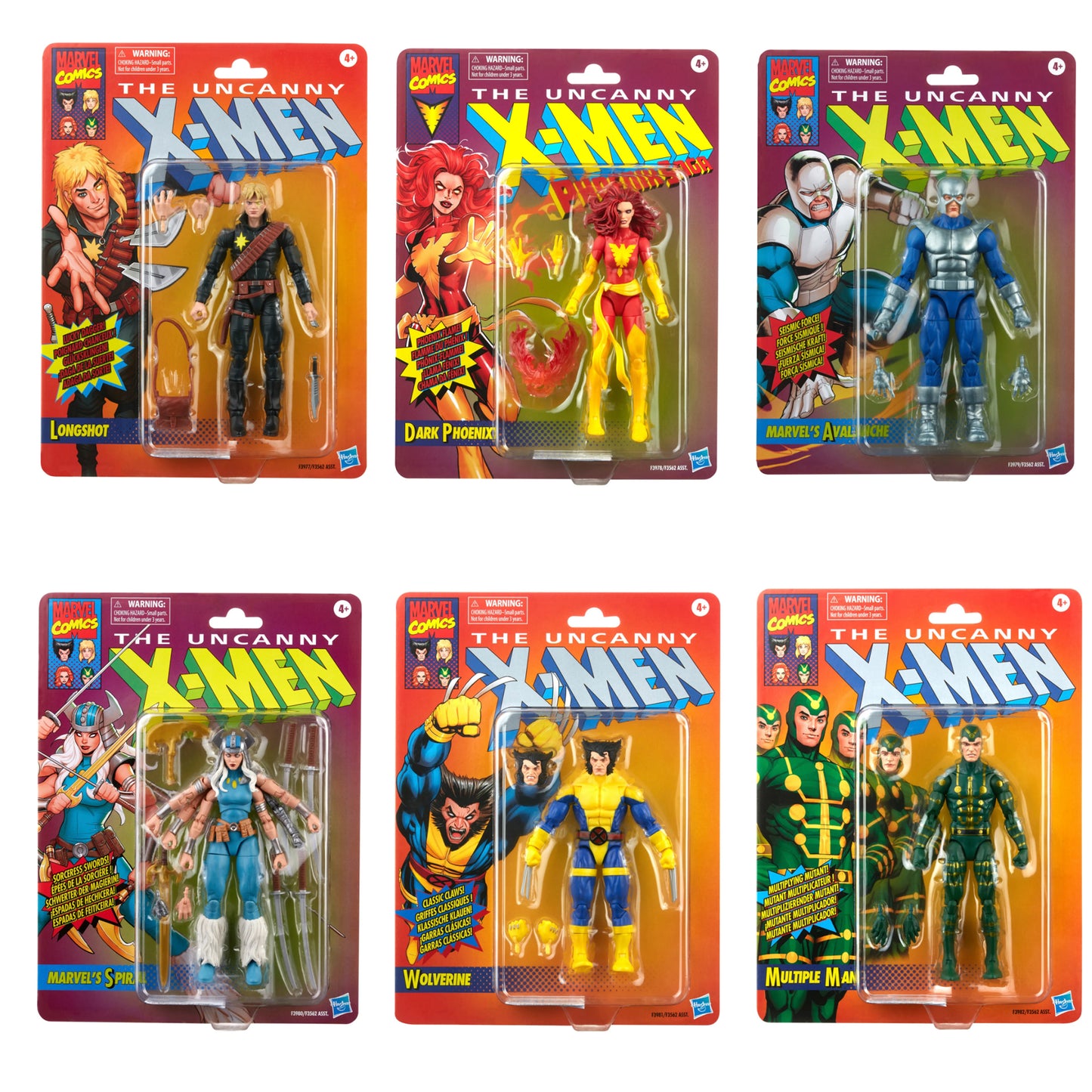 Marvel Legends Retro X Men (2023)