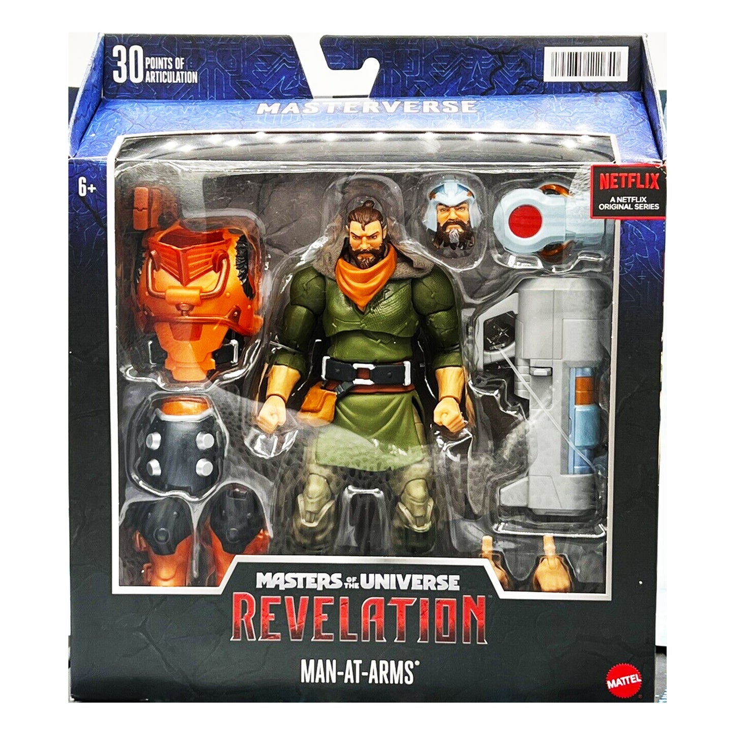 Masters of The Universe Revelation Man-At-Arms Deluxe