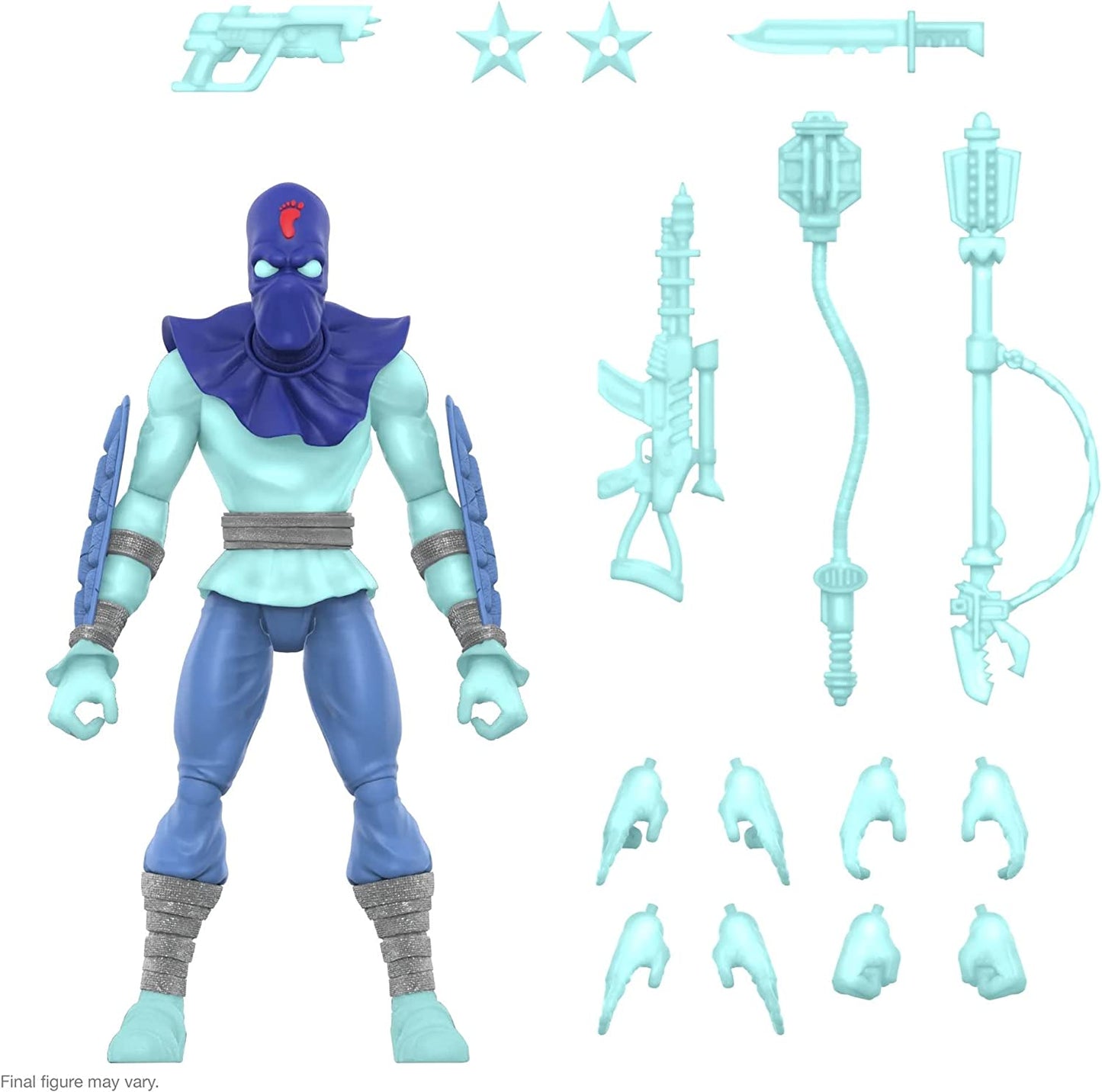 Super7 Teenage Mutant Ninja Turtles: Foot Soldier (Glow in The Dark) Ultimates Exclusiva 2do Pago
