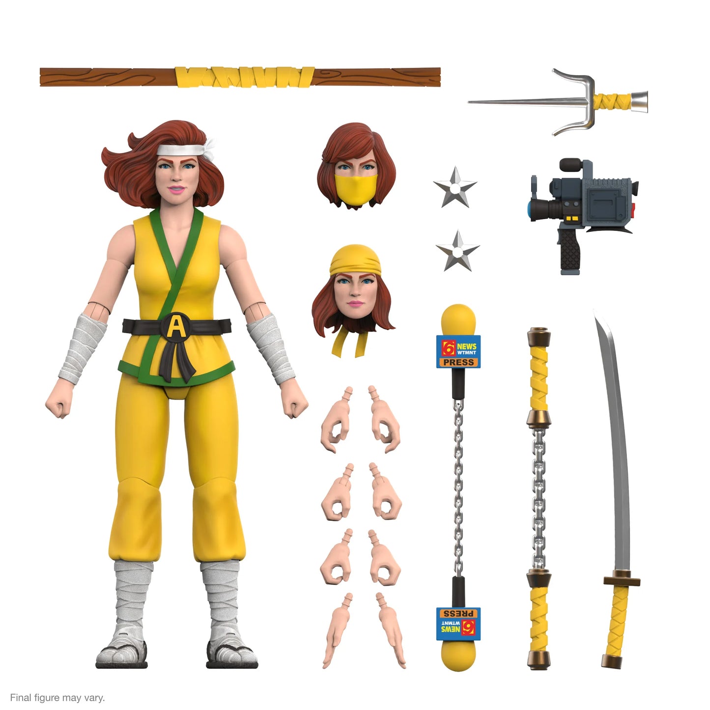 Super7 TMNT Ultimates Ninja April