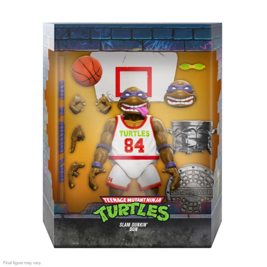 Super7 TMNT Ultimates Slam Dunkin Don